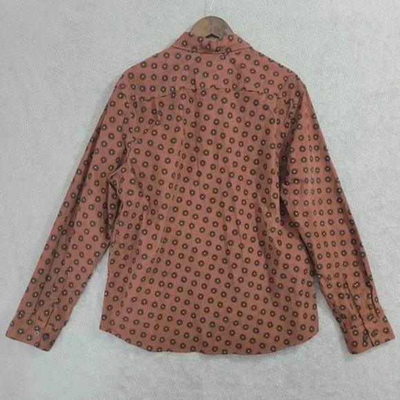 Express Men's Flannel Long‎ Sleeve Patterned Button-Up Shirt L, 26CT - Picture 2 of 7